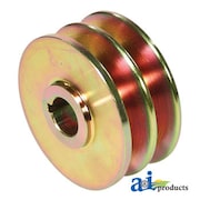A & I Products Pulley, 2V-Groove 4" x4" x3" A-ADR5047